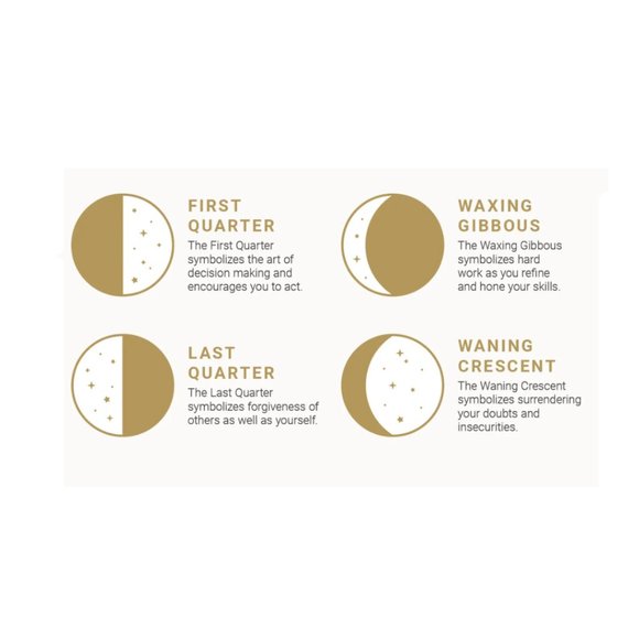 π Moon Phase Pendant with Natural Diamonds! πππππππππ - Picture 4 of 4